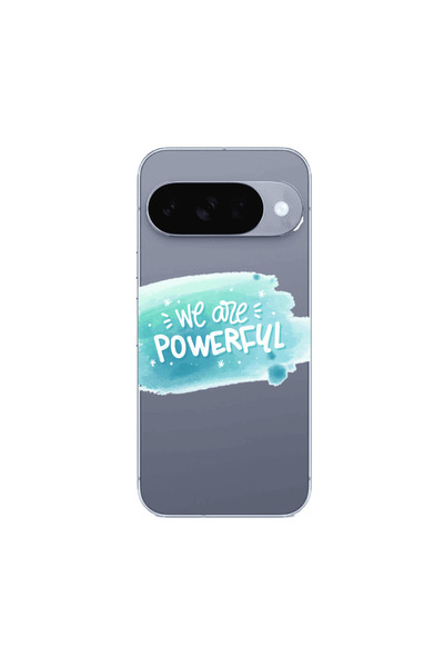 Other Google Pixel 10 We are Powerful Transparent Silicone TPU Θήκη