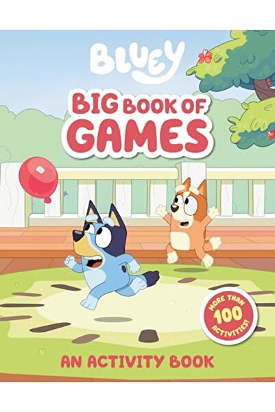Penguin Young Readers Bluey Big Book Of Games An Activity Book