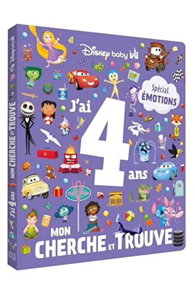Disney Press Mon Cherche Et Trouve Jai 4 Ans Les Émotions