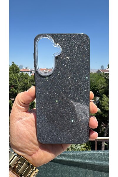 TechTrove Galaxy A26 İçin Uyumlu Simli Soft Tasarımlı Lüx Tasarım Kılıf