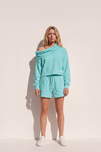 Omuz Açık Sweatshirt