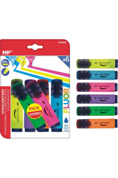 Other Μαρκαδόροι Μαδρίτη Πάπελ 5mm Πολύχρωμοι 6 τεμάχια