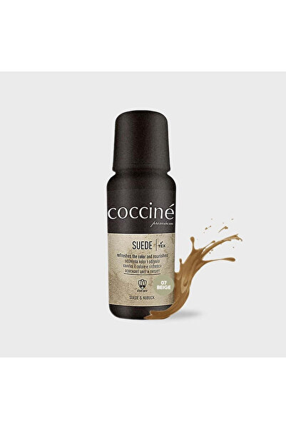 Coccine Solutie Recolorare Piele Intoarsa & Nubuck - Suede 75ML - 07 - Bej/Beige