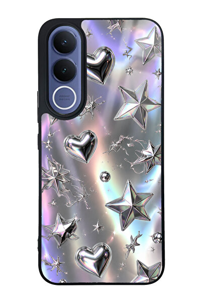 Spoyi Vivo V70 FE Chrome Star Dream Tasarımlı Glossy Telefon Kılıfı