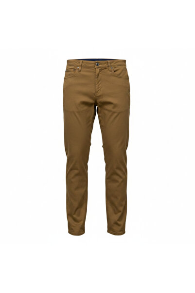 Generic G 2000 MAN Men's Ochre Brown Slim-Straight Five-Pocket Trousers