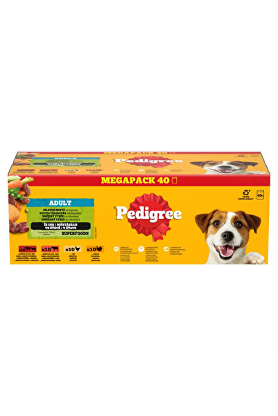 Pedigree Hrană umedă pentru câini adulți, Pasăre în sos 40x100 g