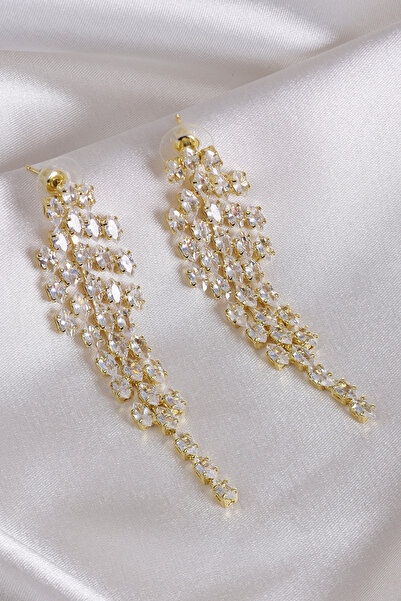 Süspüs Accessories Crystal Symphony Luxury Earrings