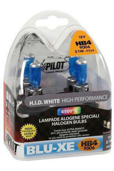 Lampa Λάμπες Αυτοκινήτου Blu-Xe Αλογόνου HB4-9006 Αλογόνου 4500K Λευκό 12V 51...