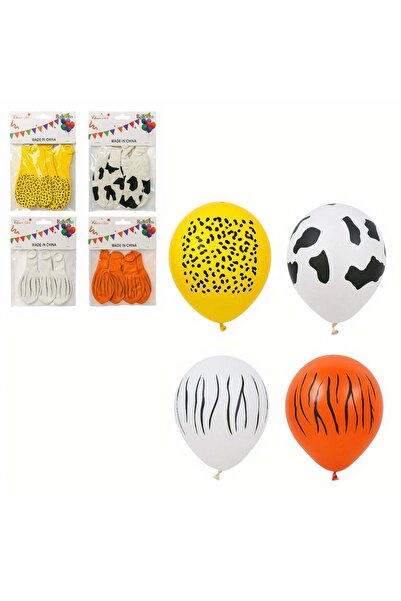 CASA JOY Baloane din latex 10/set, Diverse modele 10/tipări, En-gros