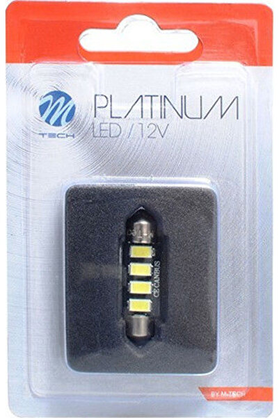 M-TECH Λάμπες Αυτοκινήτου & Μοτοσικλέτας C5W Canbus LED 12V 2W 1 τεμάχιο