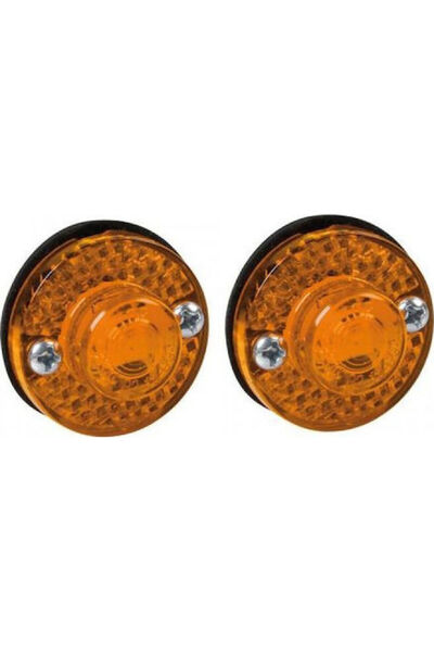 Lampa Φώτα οροφής φορτηγού 2 τεμάχια 24V - Πορτοκαλί L9892.8