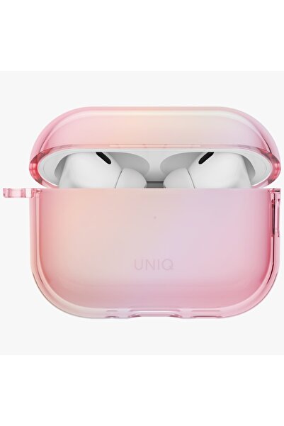 Uniq Case UNIQ Iridescia Висящ калъф за AirPods Pro 3, Розов