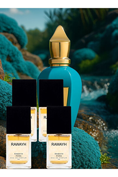 RAWAYH 4 قطع عطر بورا 50 مل