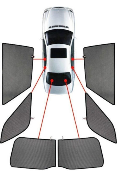 Other CarShades Πλευρικά Σκιάδια Αυτοκινήτου για Jeep Cherokee Πεντάθυρο (5D)...