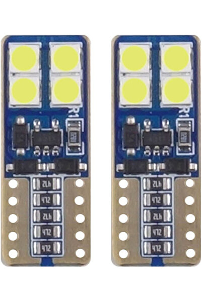 AMIO Λάμπες Αυτοκινήτου T10 / W2.1X9.5D Canbus LED 5600K Ψυχρό Λευκό 12V 2W 2...