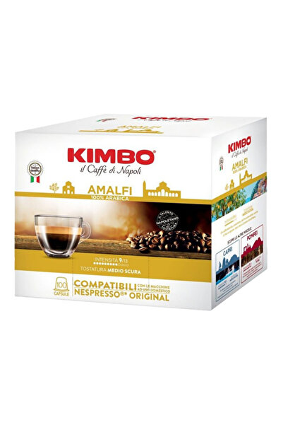 Kimbo 100 Capsule Cafea Amalfi- Compatibile Nespresso