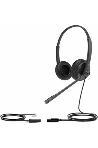 Yealink Yhs34 Διπλά Ακουστικά VOIP Διπλά (1308023)