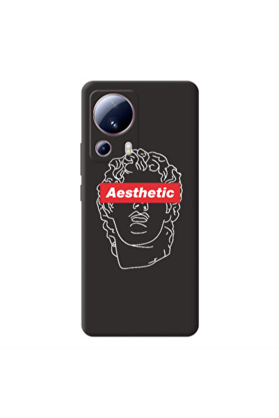 Other Xiaomi Mi 13 Lite Aesthetic Black Colored Silicone TPU Θήκη