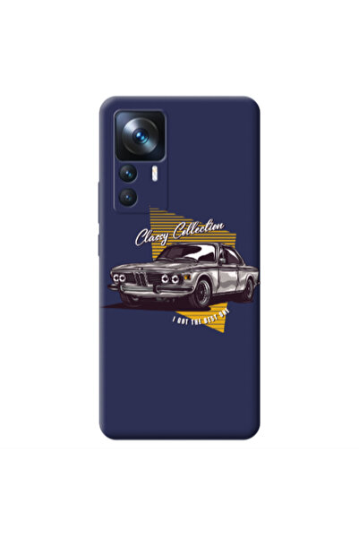 Other Xiaomi Mi 12T Classy Collection Dark blue Colored Silicone TPU Θήκη