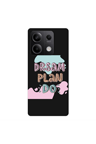 Other Xiaomi Redmi Note 13Pro 5G Dream Plan Do Black Colored Silicone TPU Θήκη