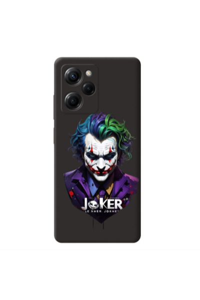 Other Xiaomi Poco X5 Pro Le amer Joker Black Colored Silicone TPU Θήκη