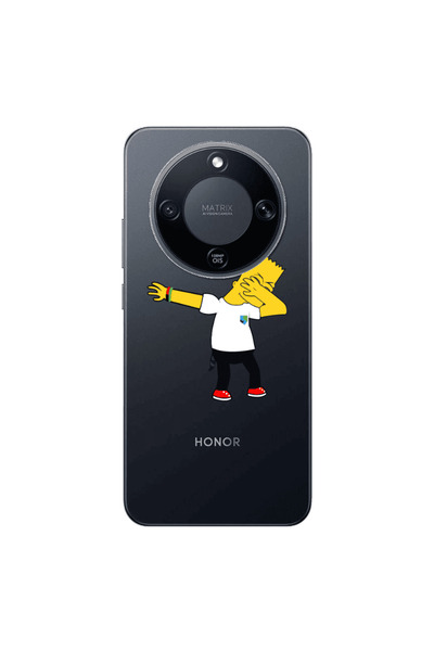 Other Honor Magic 8 Lite Simpsons2 Transparent Silicone TPU Θήκη