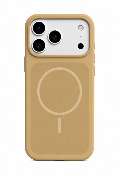 WANNA PROTECT Iphone 17 Pro Max Uyumlu MagSafe Çift Renkli Sıvı Silikon Kılıf...