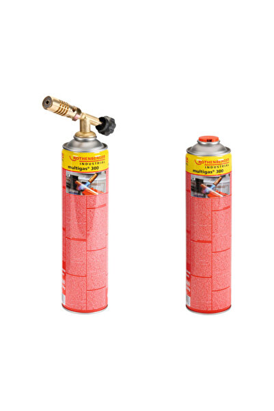 OEM Lampă de lipit cu gaz Rothenberger HotPack Multigas 300, cu 2 butelii
