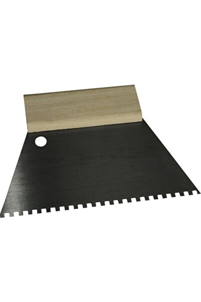 OEM Șpaclu zimțat Haromac 180mm dinți 4x4mm, mâner din lemn