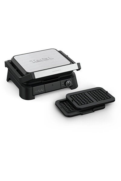 TEFAL Gratar electric multifunctional SuperGrill 4-in-1 GC517DE0, 2000 W, pla...