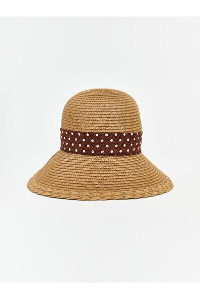 LC Waikiki Peak New Season Women's Straw Bucket Hat