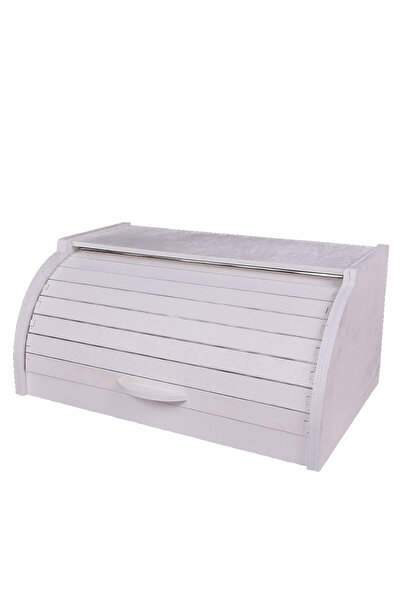 LimArt Cutie pentru paine din lemn, cu usa culisanta tip rulou, 39 x 25 x 18 ...