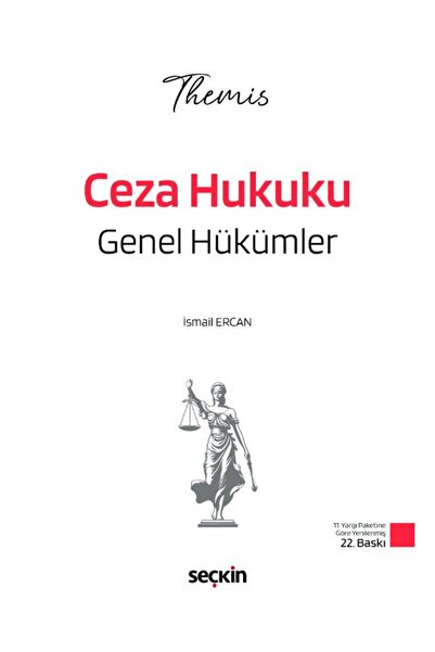 Seçkin Yayıncılık THEMIS – Ceza Hukuku Genel Hükümler Konu Kitabı