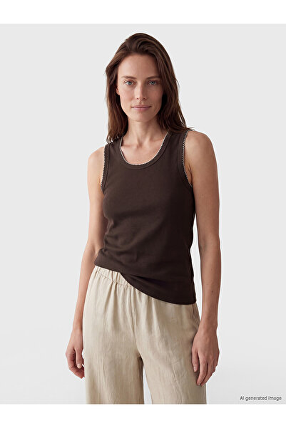 LC Waikiki Peak New Season Crew Neck Women's Tank Top