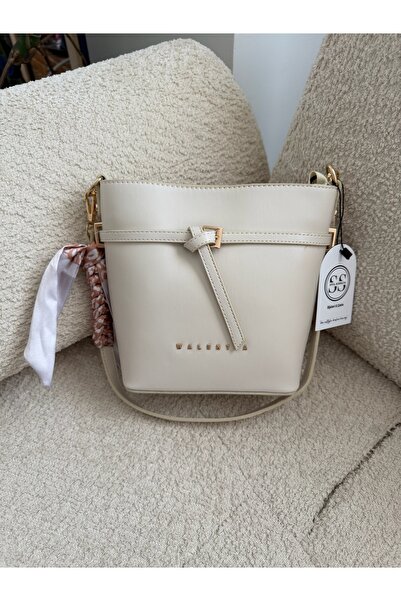 STİL SİDELYA Scarf Detailed Hand and Shoulder Bag