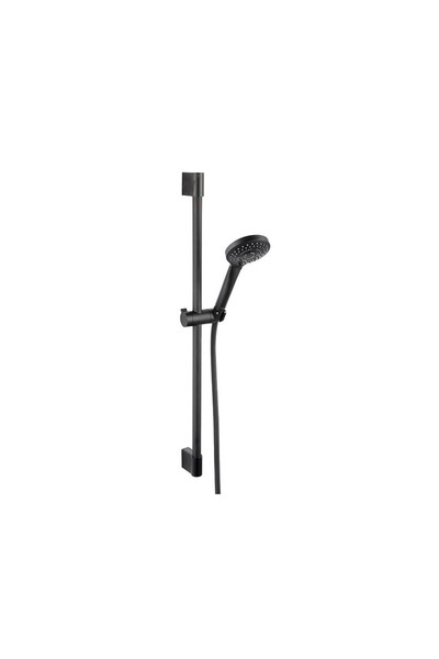 FERRO HORN Μαύρη Βάση Τηλεφώνου Ντους (N370BL-B)