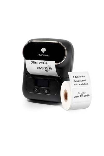 ELTRAZONE M110 Portable Bluetooth Thermal Mini Label Maker Printer – Compact ...