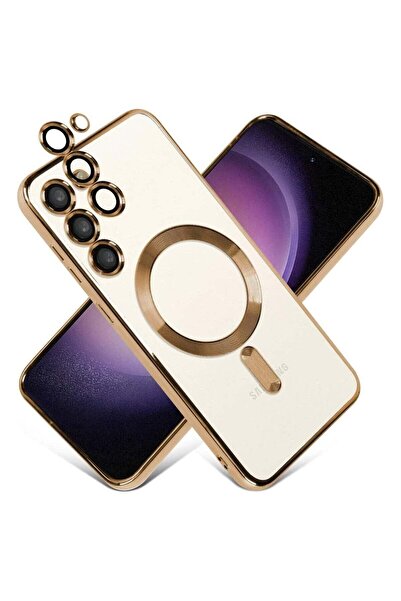 ELTRAZONE Magnetic Clear Case for Samsung Galaxy S23 Plus with Camera Lens Pr...