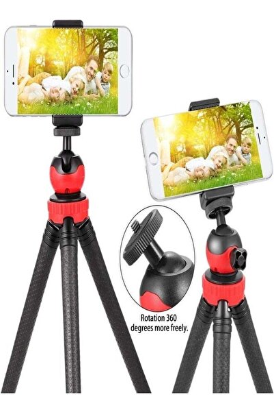 PLOKAMA Mini Phone Tripod Stand 360 Rotation Portable Flexible octopus Selfie...