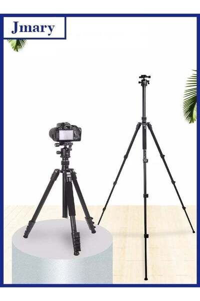 Jmary KT325+NB30 1.6m Aluminum Alloy Camera Tripod Monopod with 360° Ball Hea...