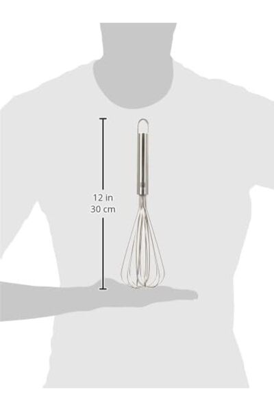 Yıldızan Msa Shop Pro Whisk, 28 Cm, Metallic Gray, 18/10 Stainless Steel, 18/...