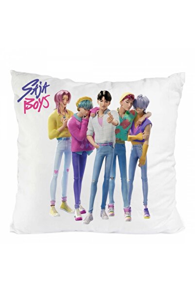 LITTLE DARKS ART Perna perna saja boys kpop demon hunters, 40 x40 cm