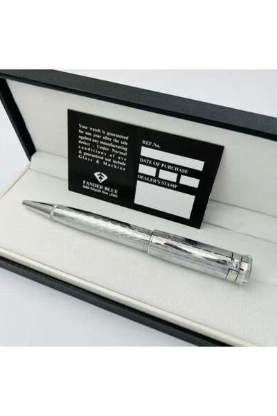 FANDER BLUE A metal pen featuring a classic and elegant design from Fender Blue