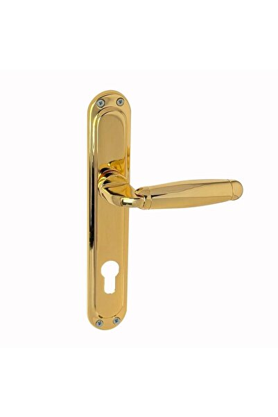 Aydoğan Turkish Brass Door Handle Diplomat Model Gold color