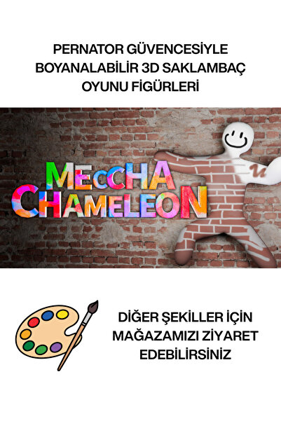 Pernator Meccha Chameleon Saklanma boyama oyunu KARIŞIK GÖNDERİM