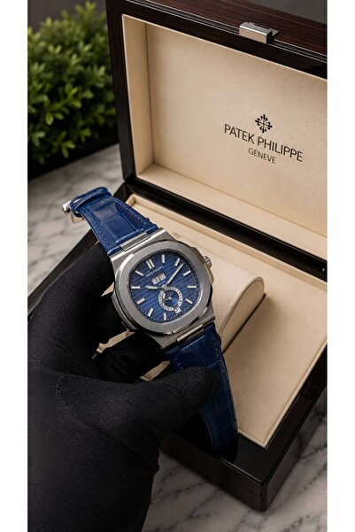 watchee Master quality automatic watch in leather strap