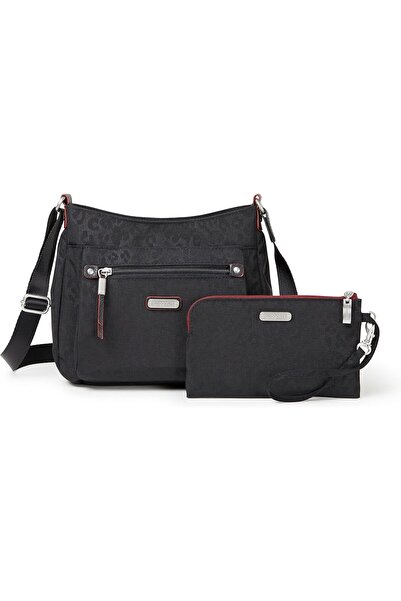 Baggallini Uptown Bag Cell Phone Wristlet with RFID Blocking by
