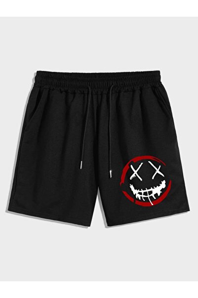 JANTIL MODA Unisex Black Shorts for a Sporty Look 👟