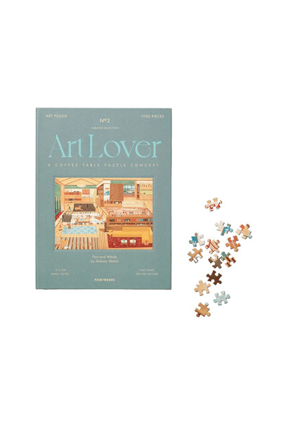PRINTWORKS Puzzle Art Lover 1000 piese, Printworks, Part și Întregul, de Andr...
