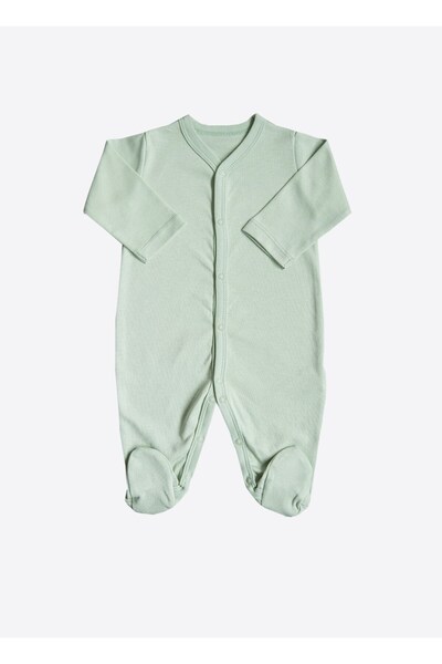 kitikate Organic Cute Bunny 3-Piece Booties Jumpsuit Pink